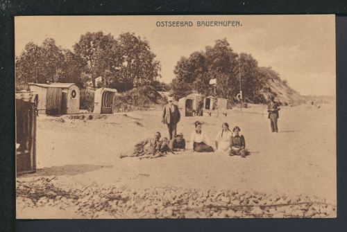 Ansichtskarte Bauerhufen Chłopy Kr. Köslin Koszalin Ostgebiete Polen Pommern