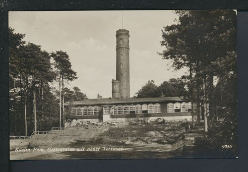 Ansichtskarte Köslin Koszalin Ostgebiete Polen Pommern Gollenturm