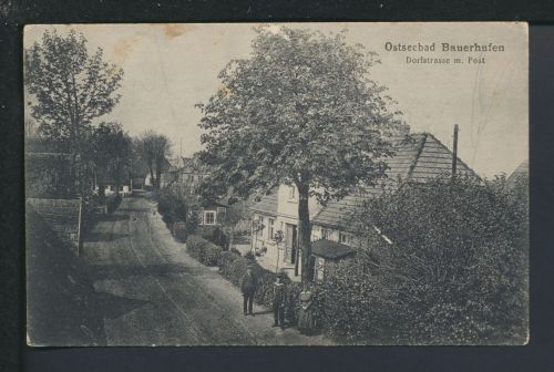 Ansichtskarte Bauerhufen Chłopy Kr. Köslin Koszalin Ostgebiete Polen Pommern