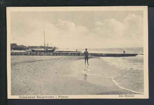 Ansichtskarte Bauerhufen Chłopy Kr. Köslin Koszalin Ostgebiete Polen Pommern