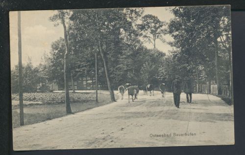 Ansichtskarte Bauerhufen Chłopy Kr. Köslin Koszalin Ostgebiete Polen Pommern