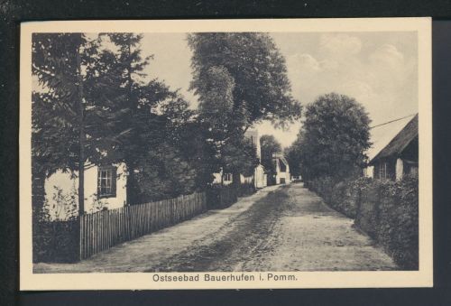 Ansichtskarte Bauerhufen Chłopy Kr. Köslin Koszalin Ostgebiete Polen Pommern