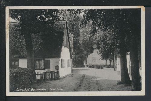 Ansichtskarte Bauerhufen Chłopy Kr. Köslin Koszalin Ostgebiete Polen Pommern