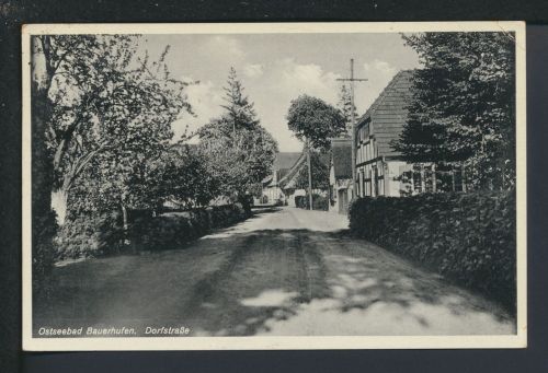 Ansichtskarte Bauerhufen Chłopy Kr. Köslin Koszalin Ostgebiete Polen Pommern