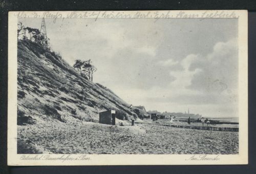 Ansichtskarte Bauerhufen Chłopy Kr. Köslin Koszalin Ostgebiete Polen Pommern