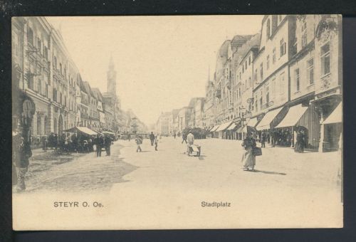Ansichtskarte Steyr Österreich Stadtplatz