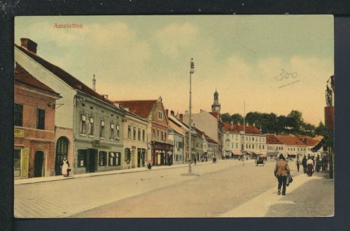 Ansichtskarte Amstetten Österreich St. Valentin KuK 1910