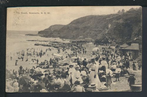 Ansichtskarte Newcastle NSW New South Wales Australien Strand Chemnitz Sachsen