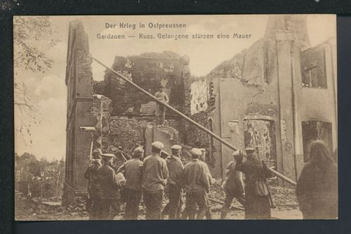 Ansichtskarte Gerdauen Ostpreussen Krieg Ostgebiete