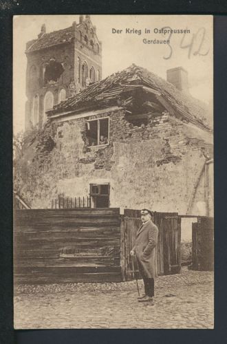 Ansichtskarte Gerdauen Ostpreussen Ostgebiete Krieg