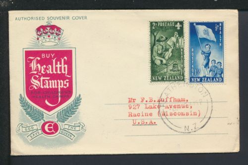 Brief Neuseeland Health Camps Racine USA