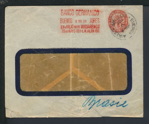 Ganzsache Argentinien Buenos Aires