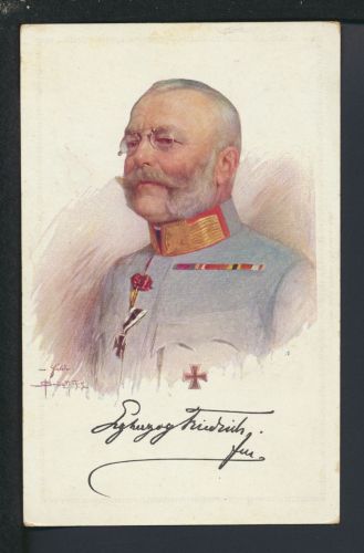 Militaria General Ansichtskarte Adel Generaloberst Erzherzog Friedrich