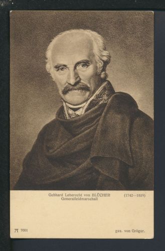 Militaria General Ansichtskarte Adel Generalfeldmarschall von Blücher