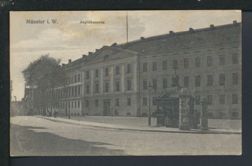 Ansichtskarte Münster NRW Aegidikaserne