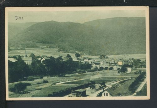 Ansichtskarte Blenz Eifel NRW Die Rurtalbahn