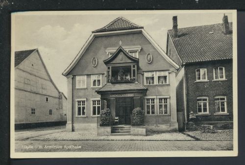 Ansichtskarte Lügde Kr. Lippe NRW Arminius Apotheke Essen