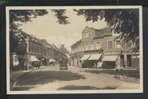 Ansichtskarte Genthin Sachsen-Anhalt Pardienstraße Chelsea London Großbritannien