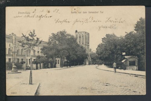 Ansichtskarte Prenzlau Brandenburg Schwedter Tor Ratsberg Schleswig-Holstein