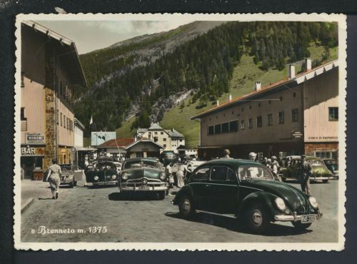 Ansichtskarte Brenner Bozen Italien Wilhelmshaven Niedersachsen Auto Oldtimer