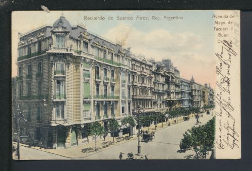 Ansichtskarte Buenos Aires Argentinien München Bayern 1908
