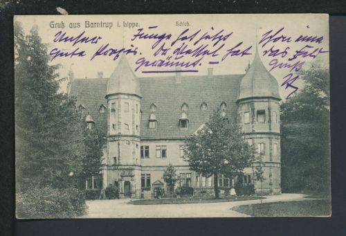 Ansichtskarte Barntrup Lippe NRW Schloss Bad Meinberg