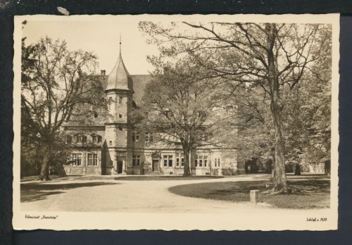 Ansichtskarte Filmstadt Barntrup Lippe NRW Schloss