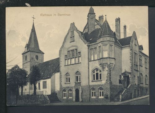 Ansichtskarte Barntrup Lippe NRW Rathaus