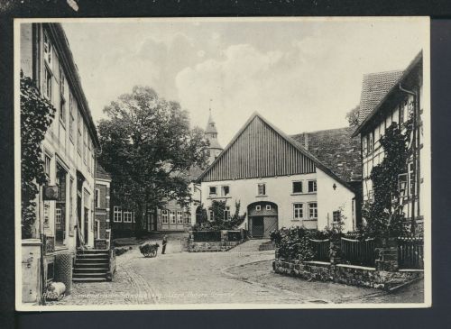 Ansichtskarte Schwalenberg Lippe NRW Untere Strasse