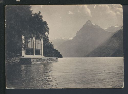 Menu Karte Reklame Tellskapelle Kanton Uri Schweiz