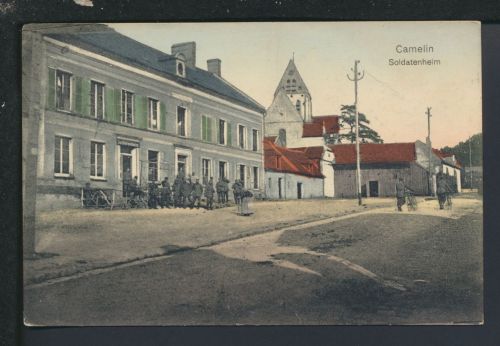 Ansichtskarte Camelin Frankreich Soldatenheim