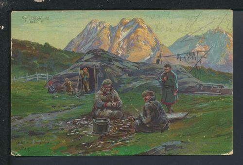 Ansichtskarte Ullsfjord Norwegen Schötmar NRW München Bayern
