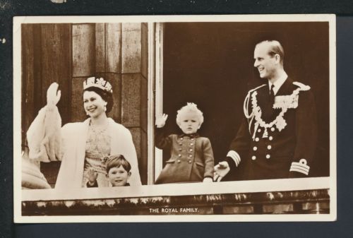 Foto Ansichtskarte Brighton Großbritannien Royal Family Berlin 1953 Queen Elisabeth