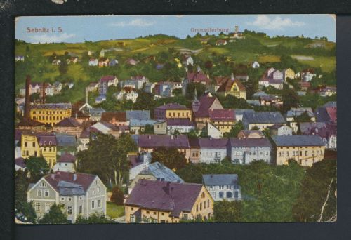 Bahnpost Ansichtskarte Sebnitz Sachsen Schandau Niederneukirch Zug 943 Wilsdruff