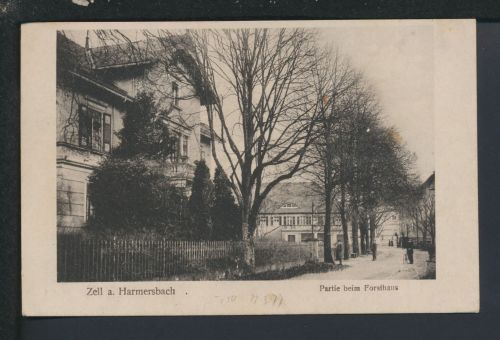 Bahnpost Ansichtskarte Zell Baden-Württemberg Konstanz Offenburg Zug 1432