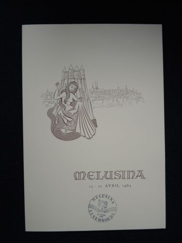 Luxemburg 667-677 Luxus nummer. Gedenkblatt 1000 Jahre Stadt Philatelie MELUSINA