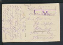 Ansichtskarte Frankreich Nordgraben Elsass Feldpost Oldendorf Niedersachsen