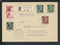 Besetzung Luxemburg R-Brief Flensburg Schleswig-Holstein