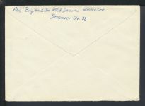 DDR Brief Einzelfrankatur plus Sonder R-Zettel Dessau Sachsen-Anhalt Bremen