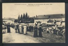 Auto Oldtimer Ansichtskarte Frankreich Rocquigny Ardennen Automobile Feldpost