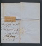 Brief Altdeutschland NDP Norddeutscher Bund Leipzig Sachsen Chemnitz 1869