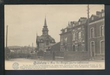 Ansichtskarte Belgien Auvelais Rue des Auges Feldpost Erbenheim Hessen