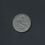 Münze Bundesrepublik 50 Pfennig 1950 F stgl.