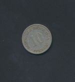 Münze Deutsches Reich Kaiserreich 10 Pfennig 1904 G