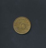 Münze Deutsches Reich Drittes Reich 10 Reichspfennig 1939 D