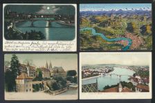 Ansichtskarte Schweiz Basel Sammlung Lot von 14 Karten
