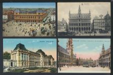 Ansichtskarte Belgien Brüssel Sammlung Lot von 50 Karten