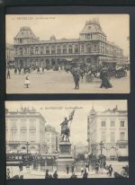 Ansichtskarte Belgien Brüssel Sammlung Lot von 50 Karten