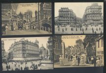 Ansichtskarte Belgien Brüssel Sammlung Lot von 50 Karten
