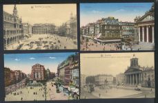 Ansichtskarte Belgien Brüssel Sammlung Lot von 50 Karten
